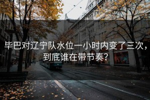毕巴对辽宁队水位一小时内变了三次，到底谁在带节奏？